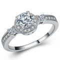 925 Silver Ring Jewelry Wholesales with CZ